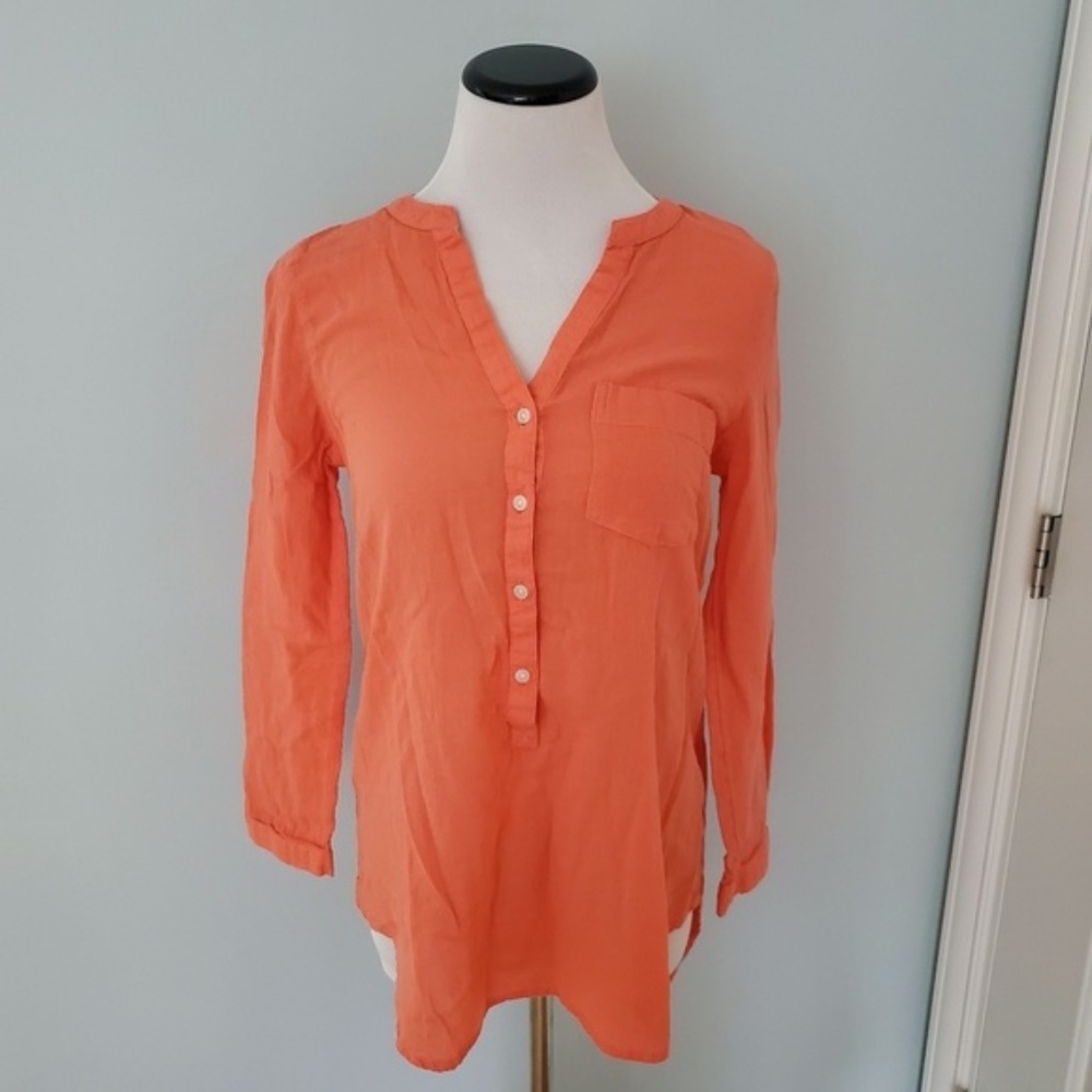 Old Navy Coral Long Sleeve Tunic
